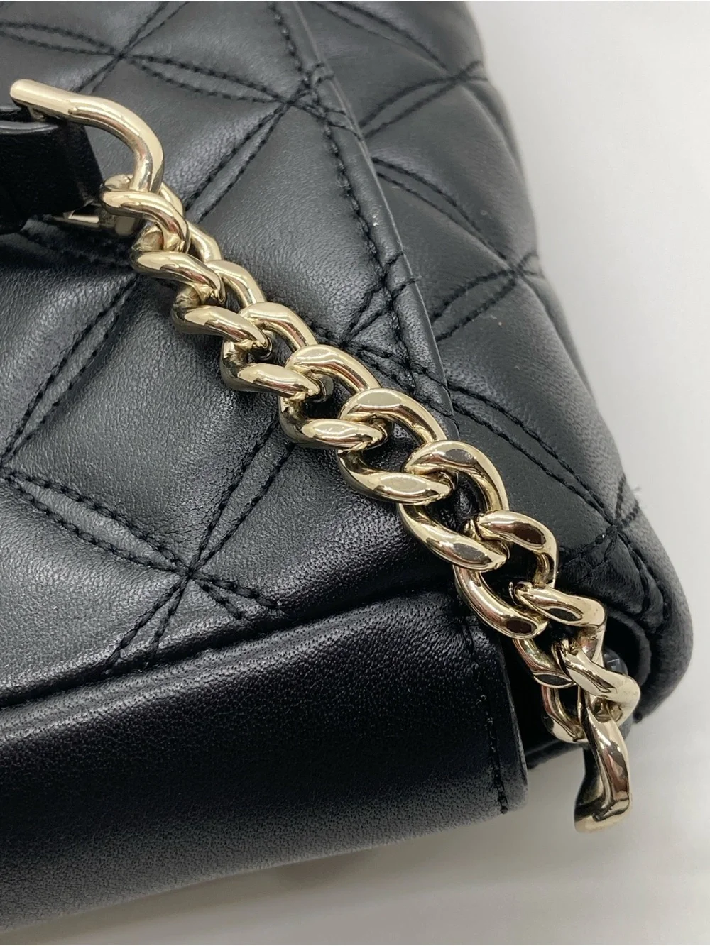 kate spade quilted black